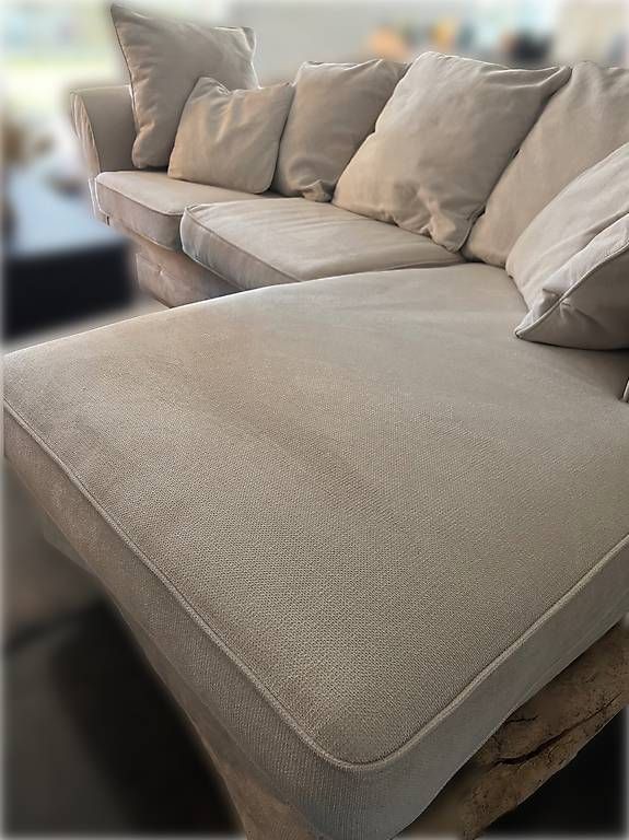 Sofas: Ecksofa beige – D'occasion à Matten b. Interl par hul_gnn7 3