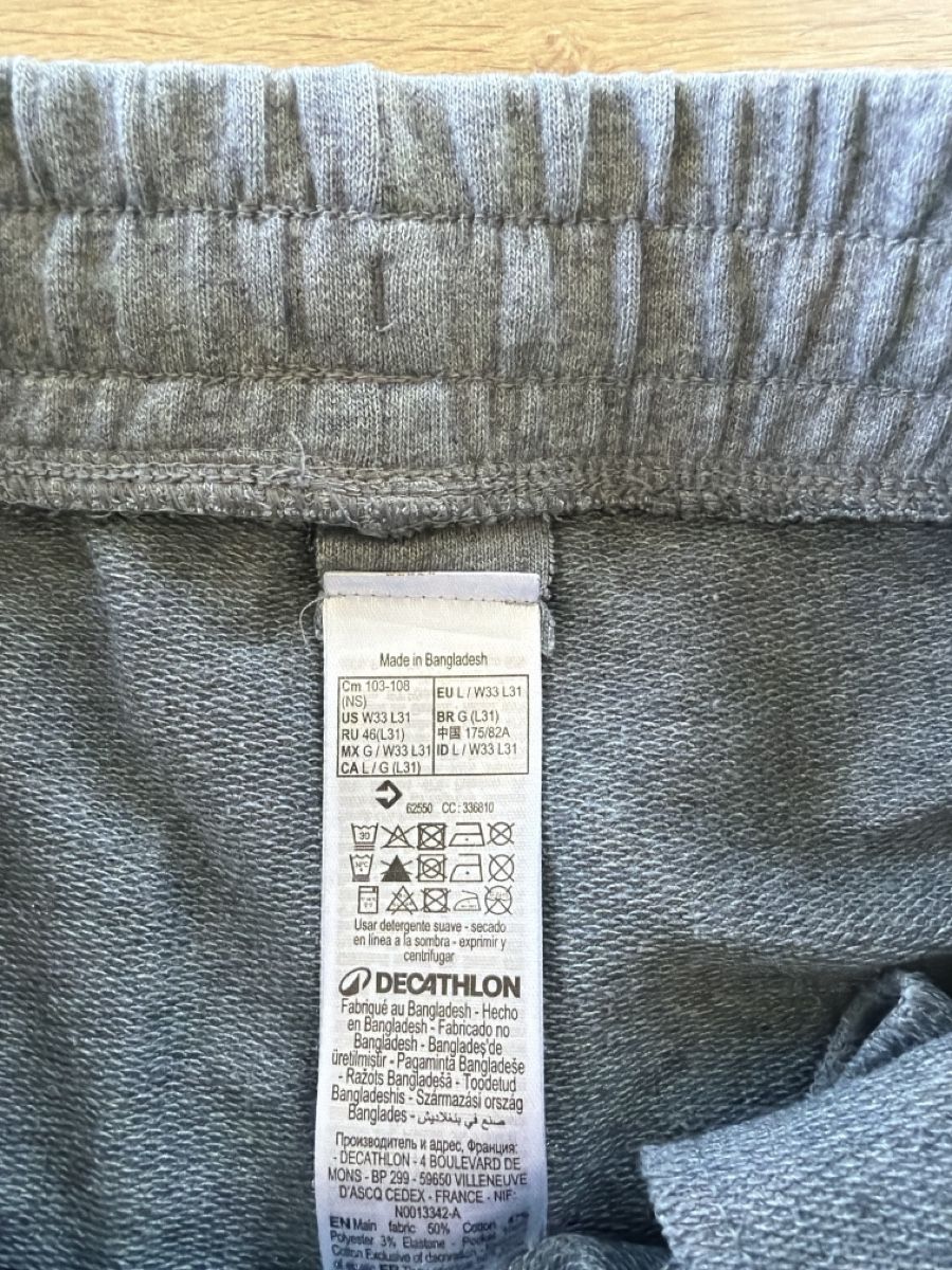 Pantaloni: Trainerhose grau, L – Usato da speicher venduto da danicole 1