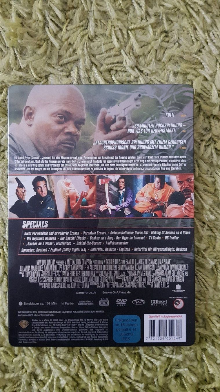 Tutti i DVDs: Snakes on a Plane – Usato da Dornach venduto da Letizia1987 1