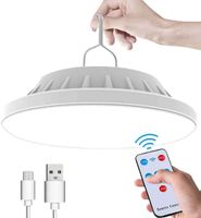 Solar LED Campinglampe USB Wiederaufladbar