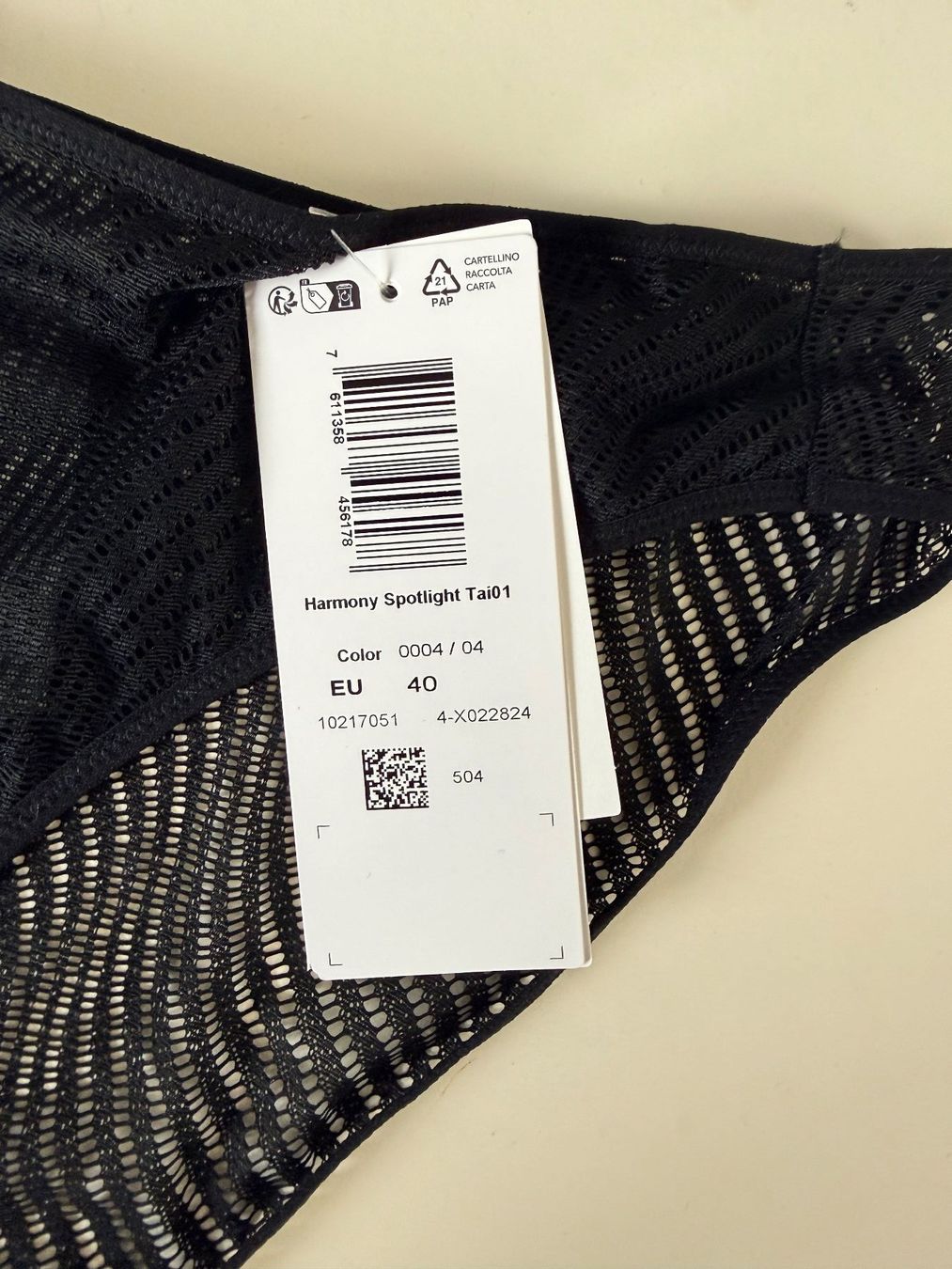 Triumph Sonstige Unterwäsche: TRIUMPH, Tai HARMONY SPOTLIGHT, Grösse 40, Farbe Schwarz – Neu und originalverpackt aus Rudolfstetten von gst_g7xl 1