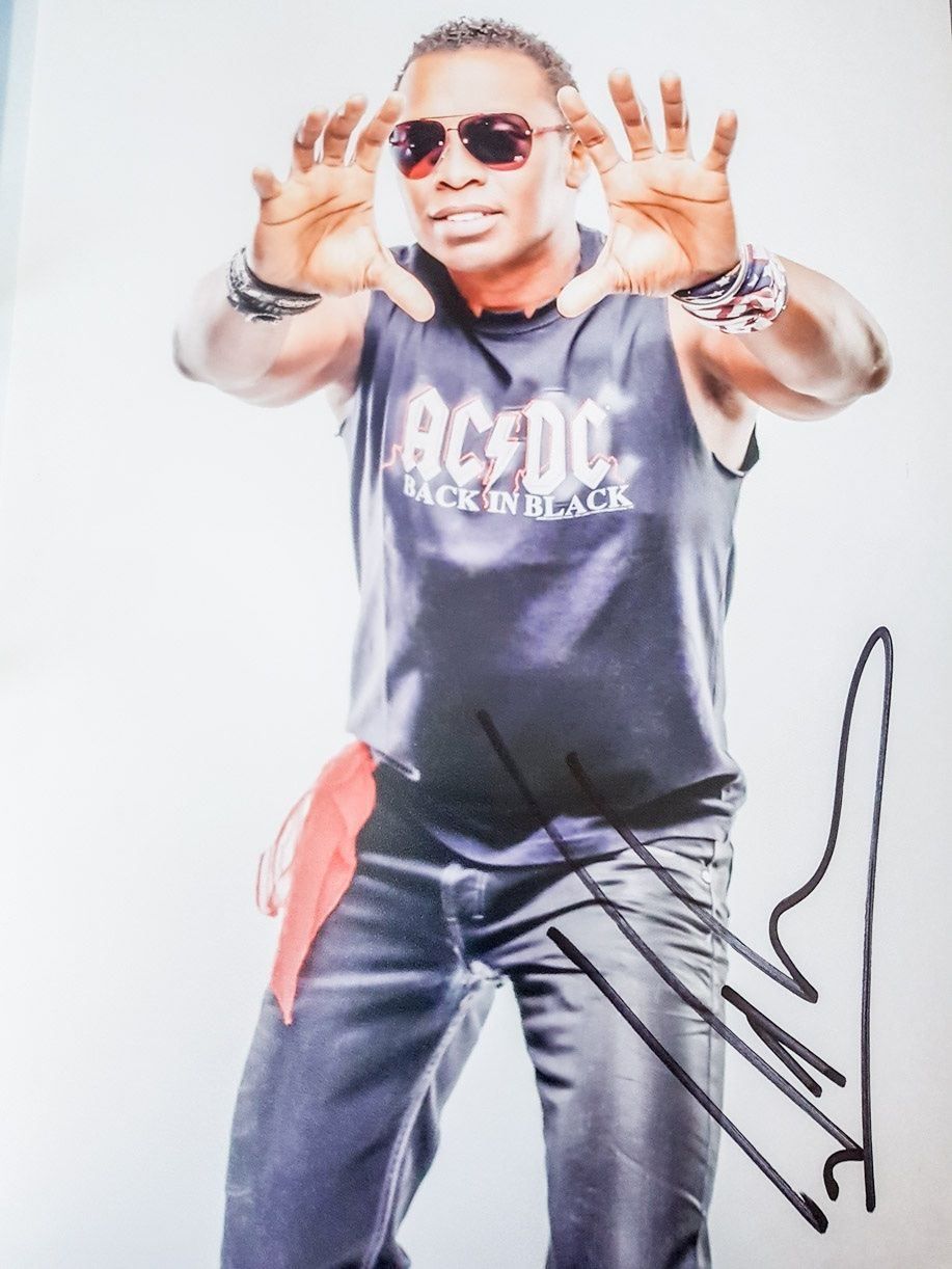 Autografi: Haddaway - Autogramm auf Foto – Usato da Kaisten venduto da Simpsons4