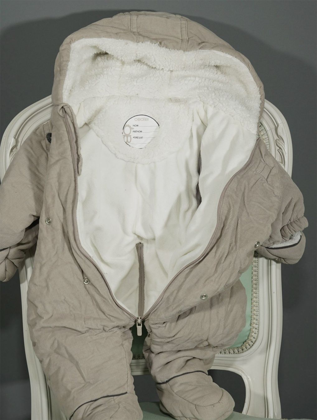 Pagliaccetti: süsser Obaibi Winter-Overall / Strampler 67cm – Usato da Meggen venduto da 1Class2Hand 3