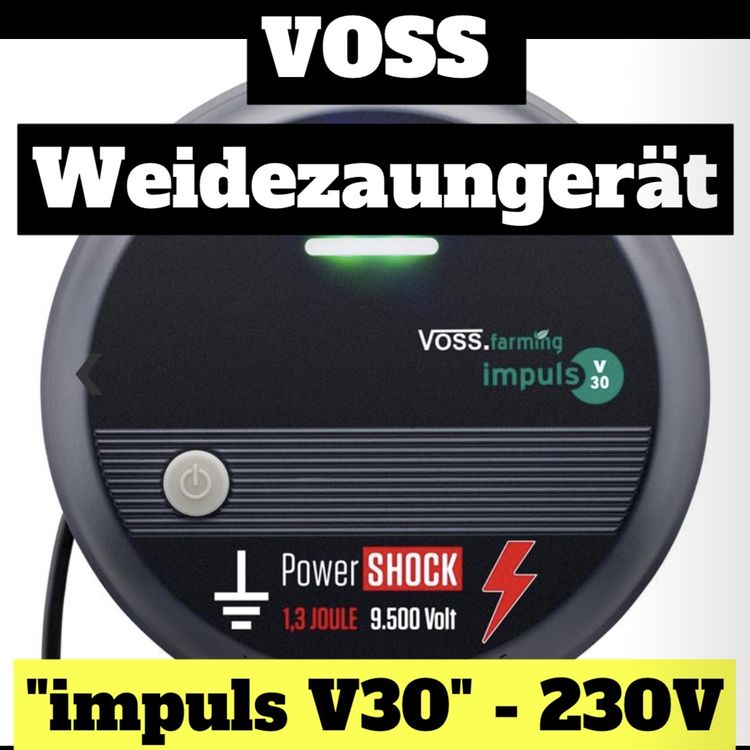 VOSS.farming impuls V30 schrikdraadapparaat 230V netstroom, 9.500V