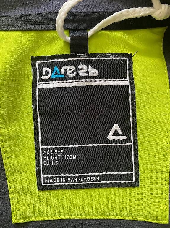 Jacken & Mäntel: Dare2B Softshelljacke Gr. 116 Limette / grün Unisex Top – Gebraucht aus Glarus von Iroccinha 4