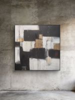 Originales abstraktes Bild 90x90cm