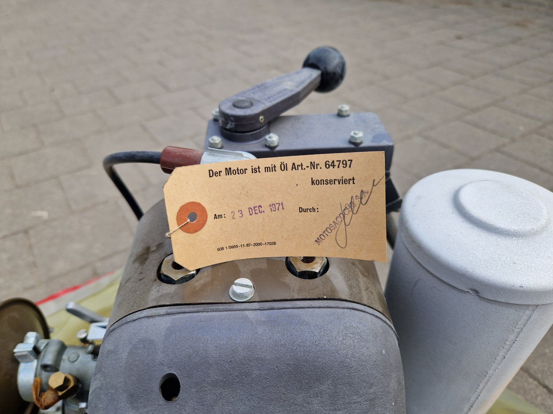 Motosacoche  Motori: MAG Motor mit Pumpe – Usato da Gampelen venduto da Schmidi887 4