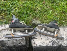 Eishockey Schlittschuhe Jelinek CS1 schwarz (geb.)