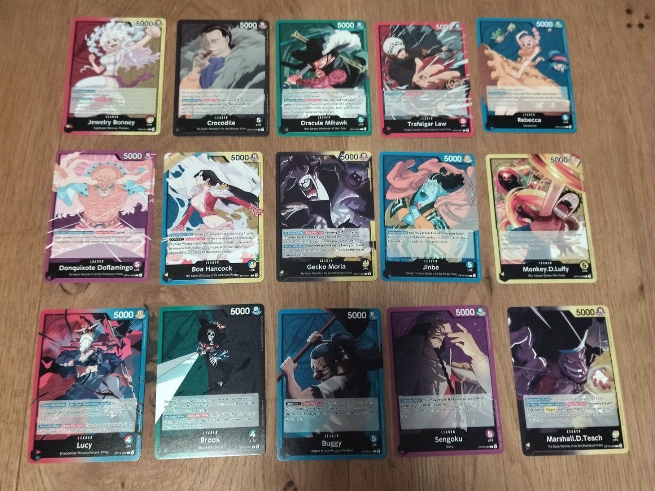 Bandai Carte collezionabili: One Piece Leader Paket - 15x Leader – Nuovo (secondo la descrizione) da Ins venduto da phil_sinn
