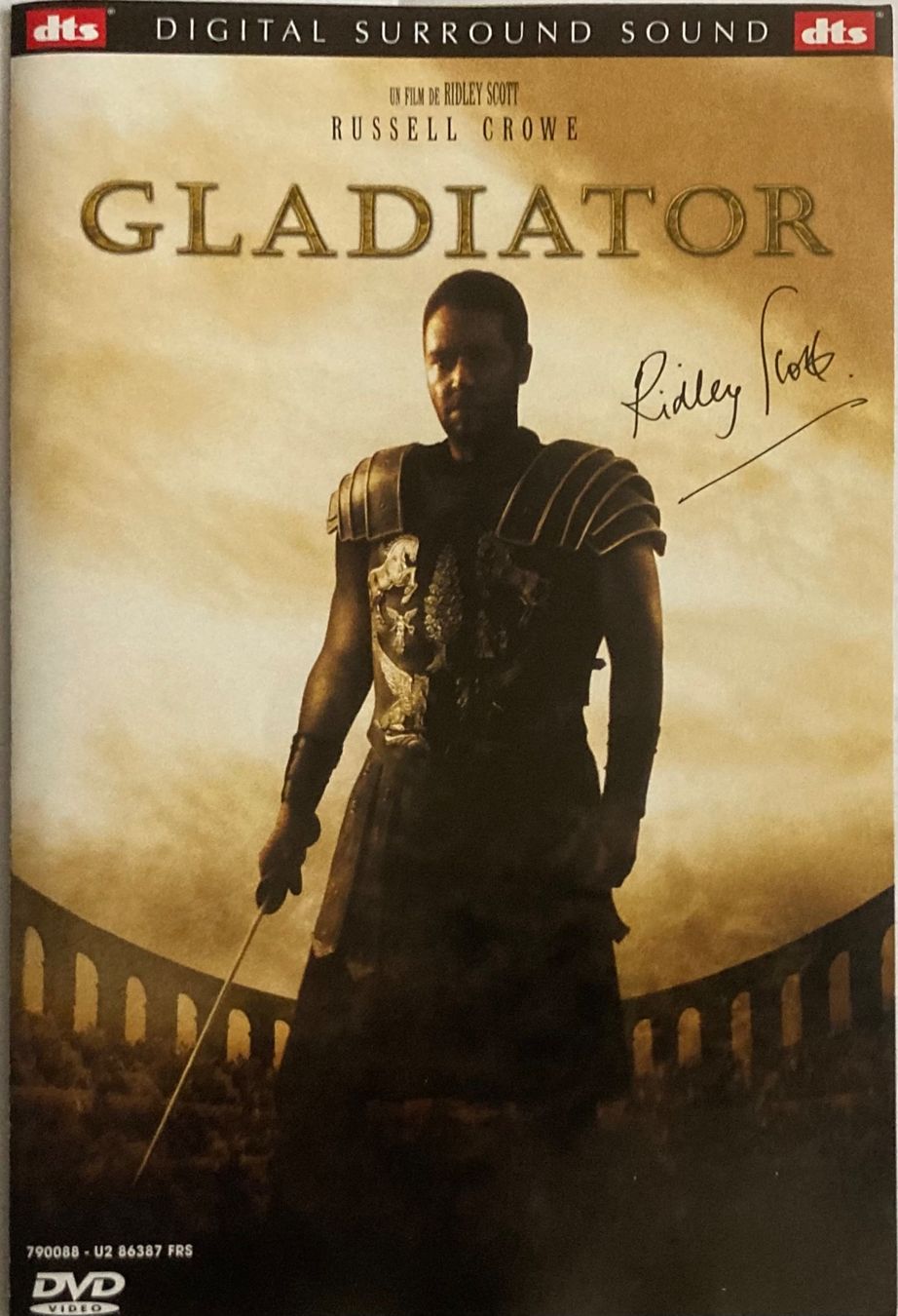 Tutti i DVDs: RIDLEY SCOTT / RUSSELL CROWE - GLADIATOR – Usato da Poliez-Pittet venduto da Newtown-Records 2