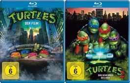 Turtles 1+2 (1990/91) Kult-TMNT-Live-Action/2-Blu-rays