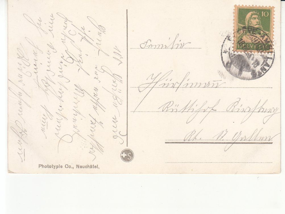 Cartoline postali: Genève 1925 – Usato da Bürglen TG venduto da StampGraf 1