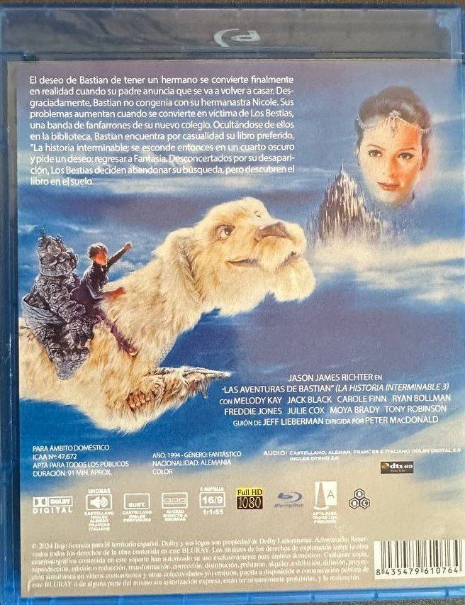 Tutti i DVDs: Die Unendliche Geschichte Blu-ray Trilogie mit Deutschem Ton – Usato da Beringen venduto da Mantafisch1 3
