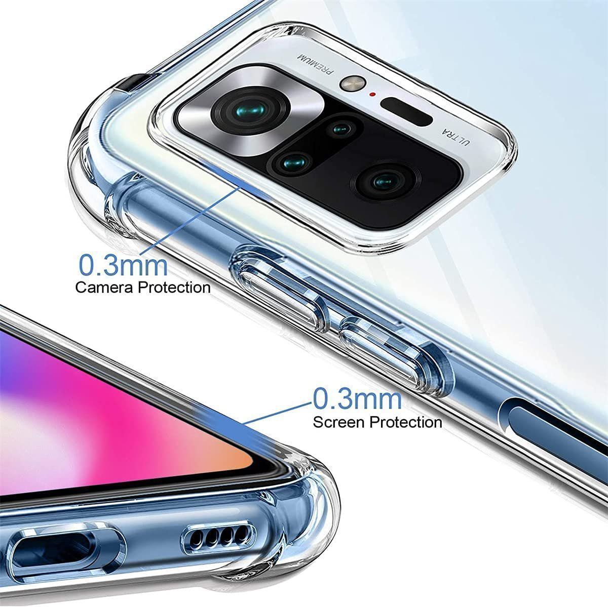 Cover & Protezioni schermo: Xiaomi Redmi Note 10 Pro / Max Hülle Etui Case Cover ROBUST – Nuovo e nell'imballaggio originale da Volketswil venduto da coverandmore 1