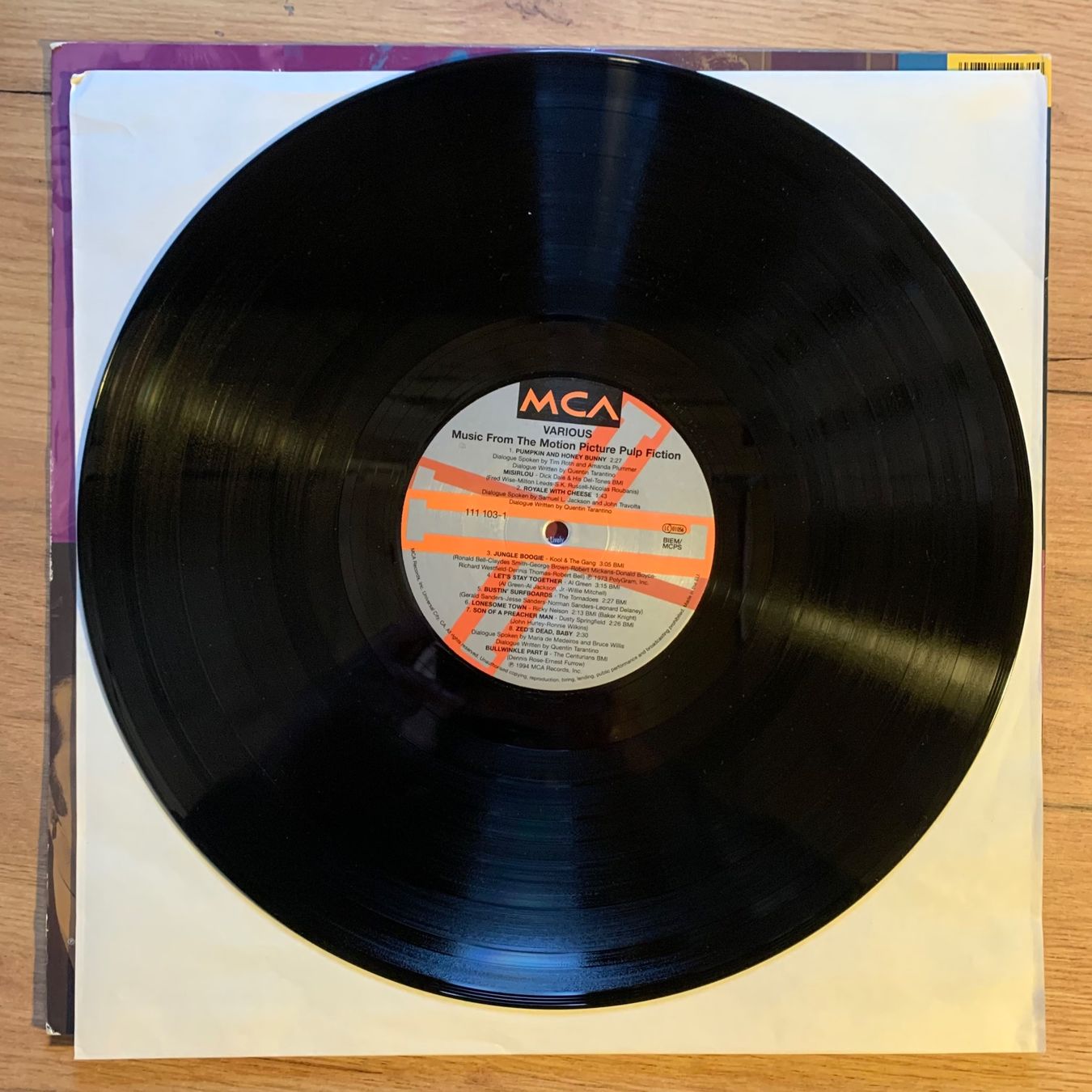 Dischi in vinile: PULP FICTION...OG EU 1994...EX/EX – Usato da Gals venduto da Diskopatshop 2