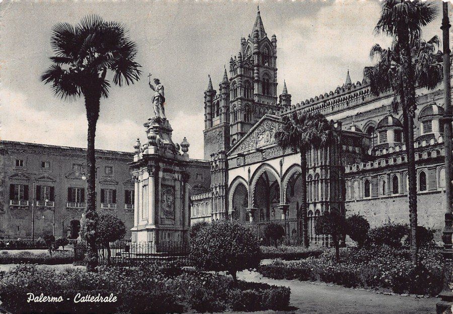 Cartes postales: Palermo, Cattedrale, circolata 1995 – D'occasion à Frauenfeld par POML