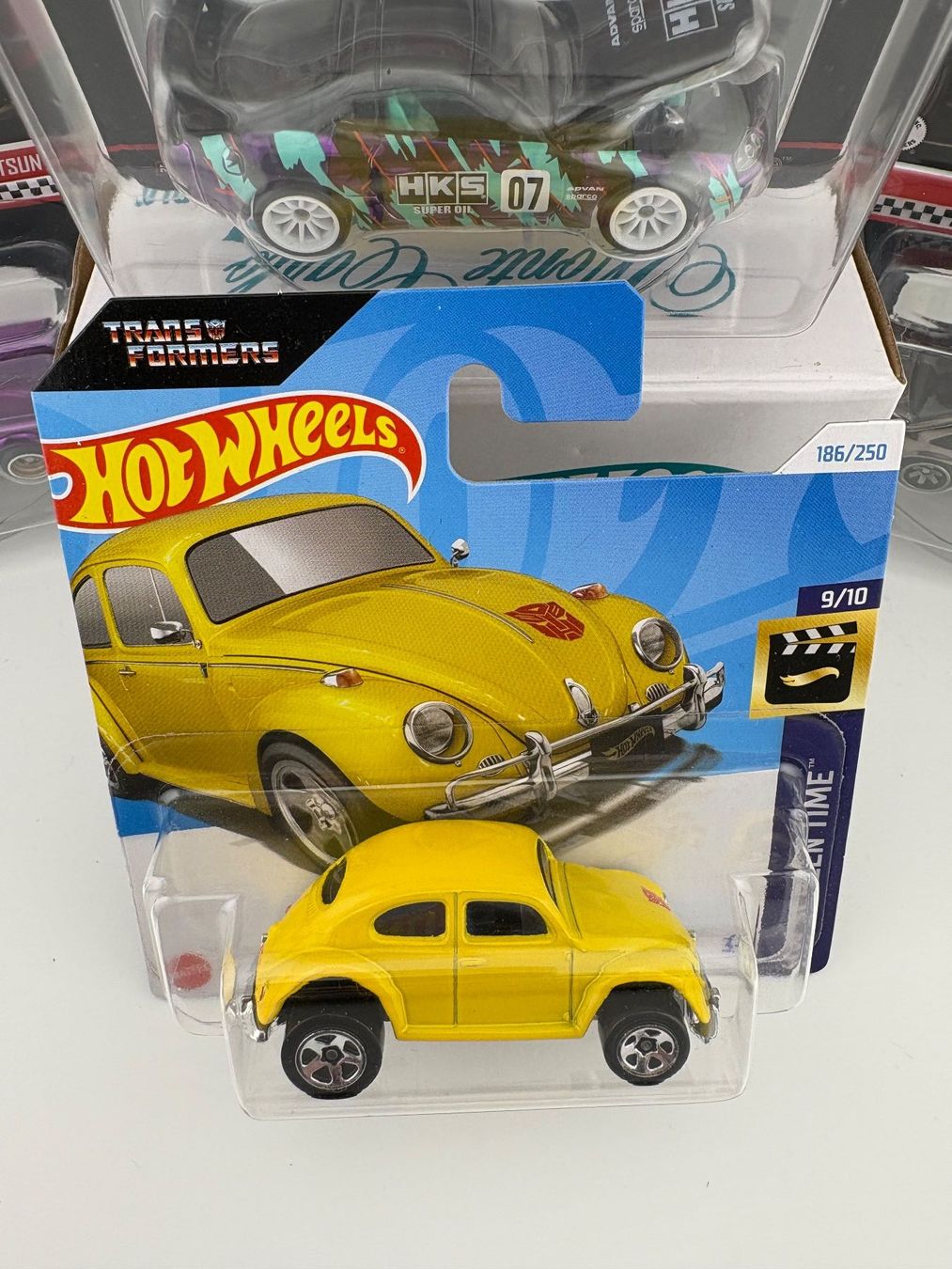 Hot Wheels Modellini d'auto: Hot Wheels Bumblebee VW Käfer Transformers - 2024 - 186/250 – Nuovo e nell'imballaggio originale da Flawil venduto da HeisseReifen 1