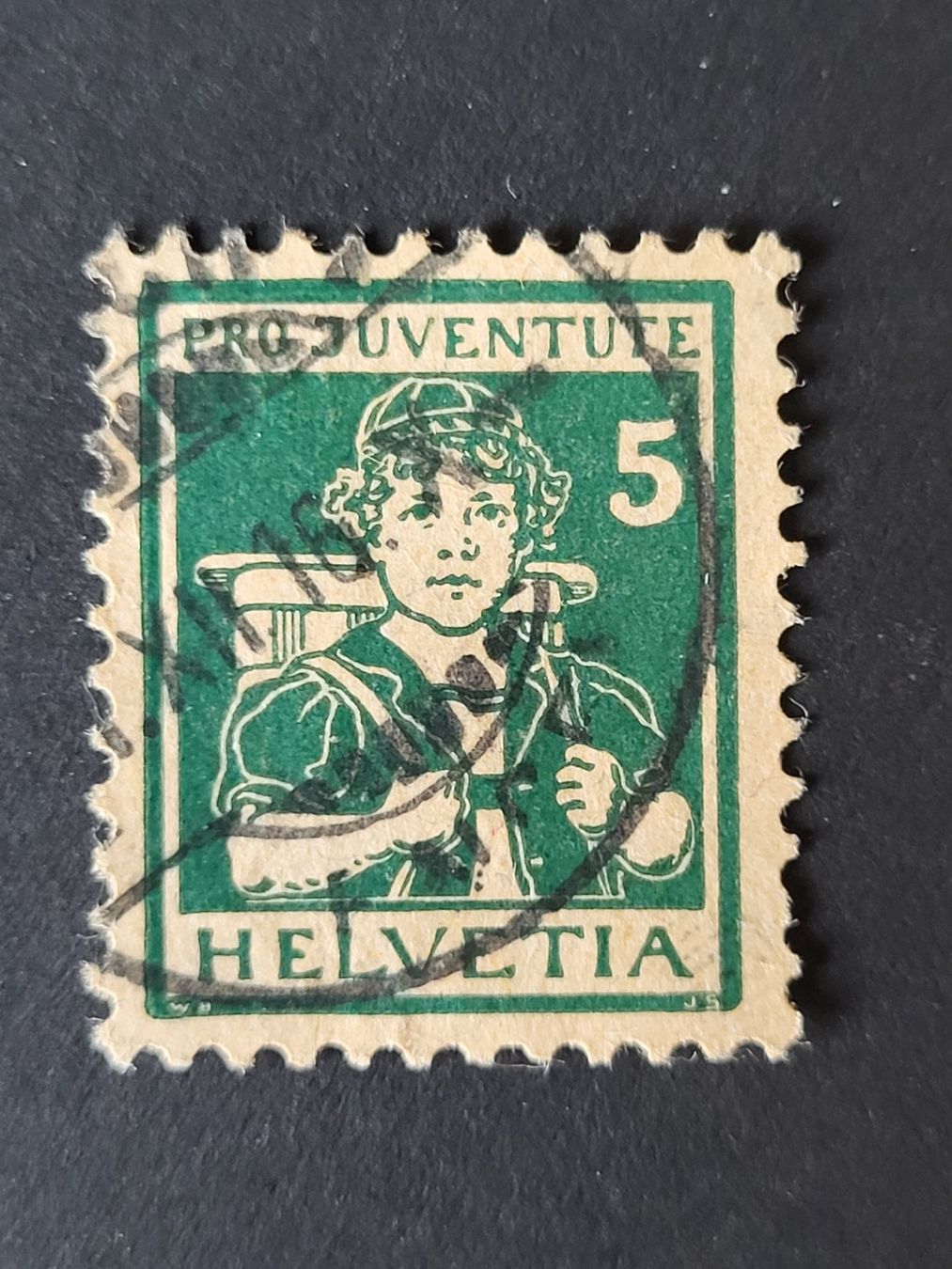 Tutti i francobolli: 1916, Pro Juventute J5 – Usato da stäfa venduto da brandy66