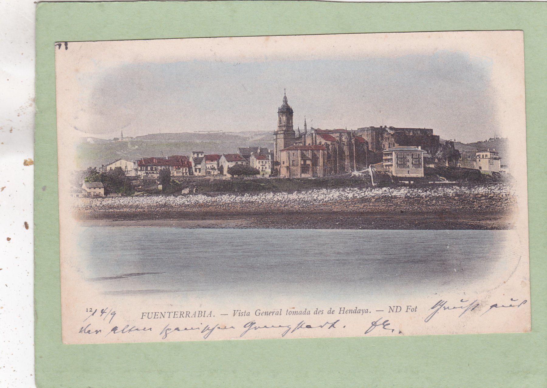 Cartoline postali: Spanien Fuenterrabia 1904 – Usato da Herisau venduto da Lisegrat2008