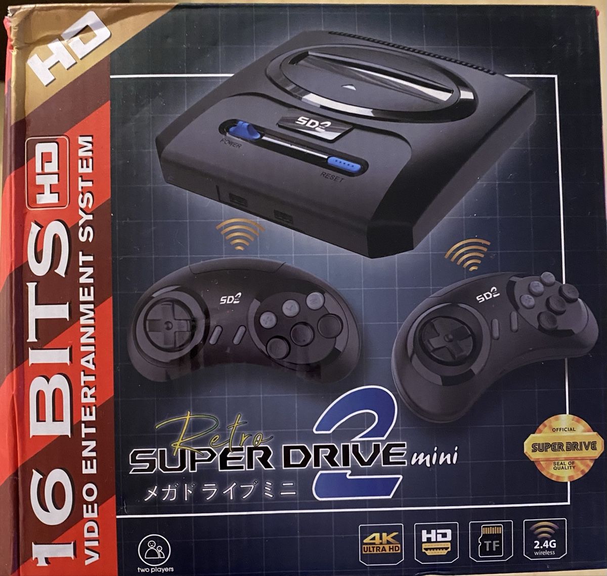 Console: Retro Super Drive Mini II - Konsole mit 2 Controllern! – Nuovo (secondo la descrizione) da Schmerikon venduto da wespejr