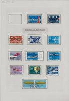 Flugpost Flieger Flug Sujets einige Stempel Zug Zugerberg