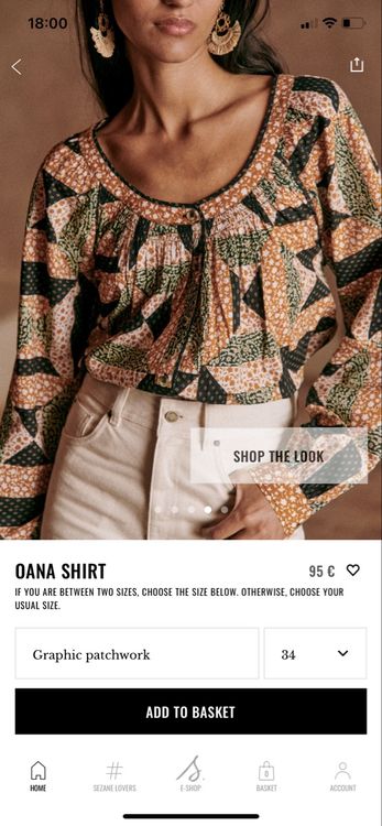 Sezane Camicette: Sézane Blouse Oana T34 – Usato da Constantine venduto da boukledor