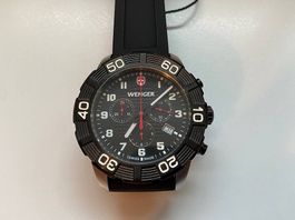 Wenger Herren Uhr 01.0853.104 Roadster Chrono Neu