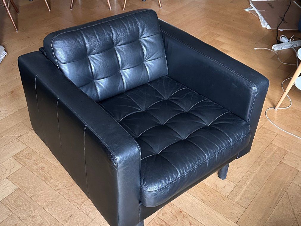 Ikea Poltrone: Leder Sessel (IKEA) – Usato da Bern venduto da Stefan_20000