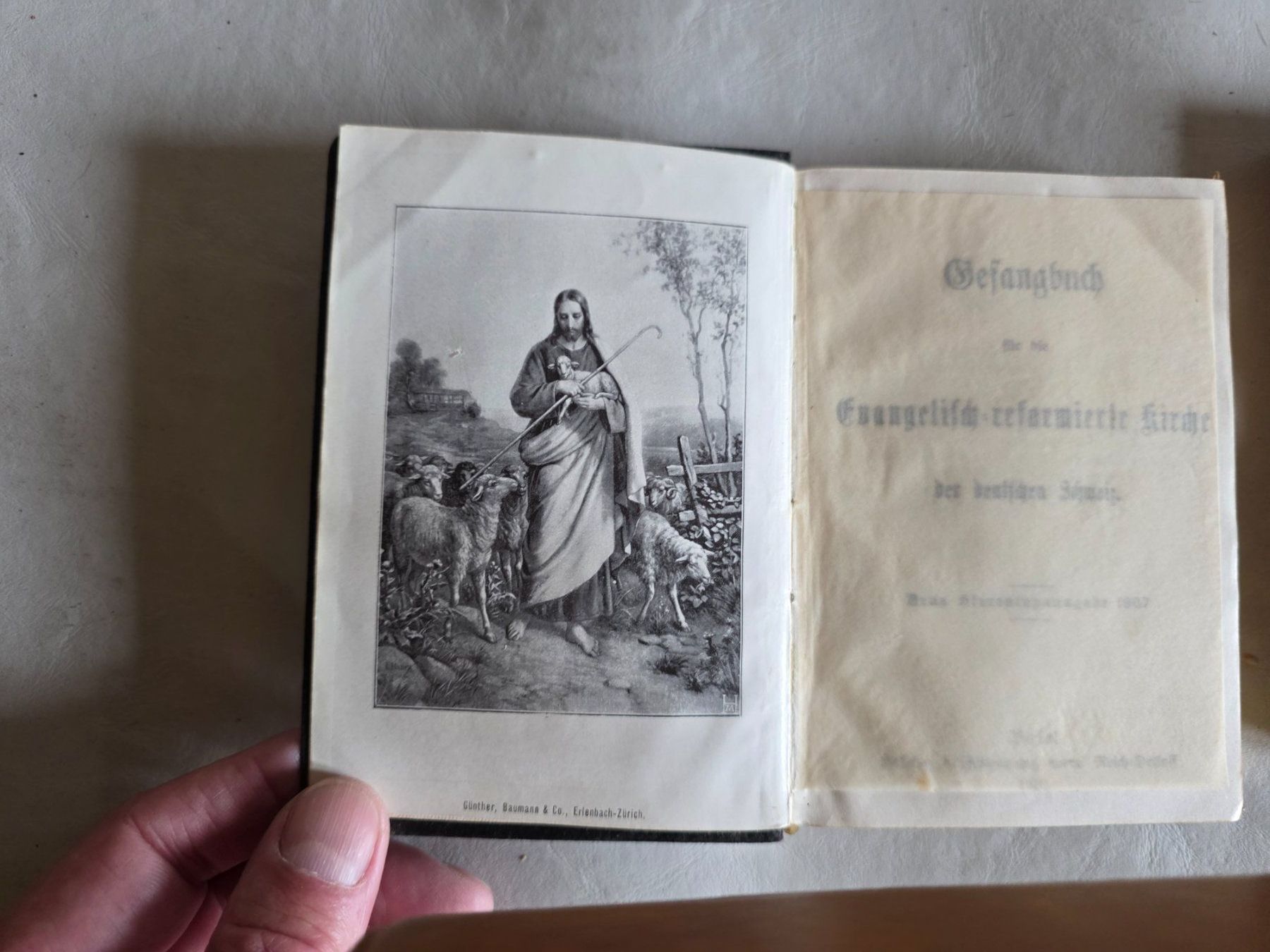Libri: Gesangbuch Evangelisch-reformierte Kirche Basel 1910 – Usato da Walterswil BE venduto da Lonitti