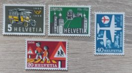 Lote sellos Suiza 1956, nuevos