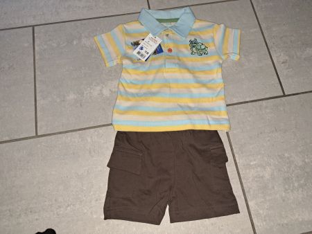 Sommer Set Grösse 62, T-Shirt und Kurzehose NEU