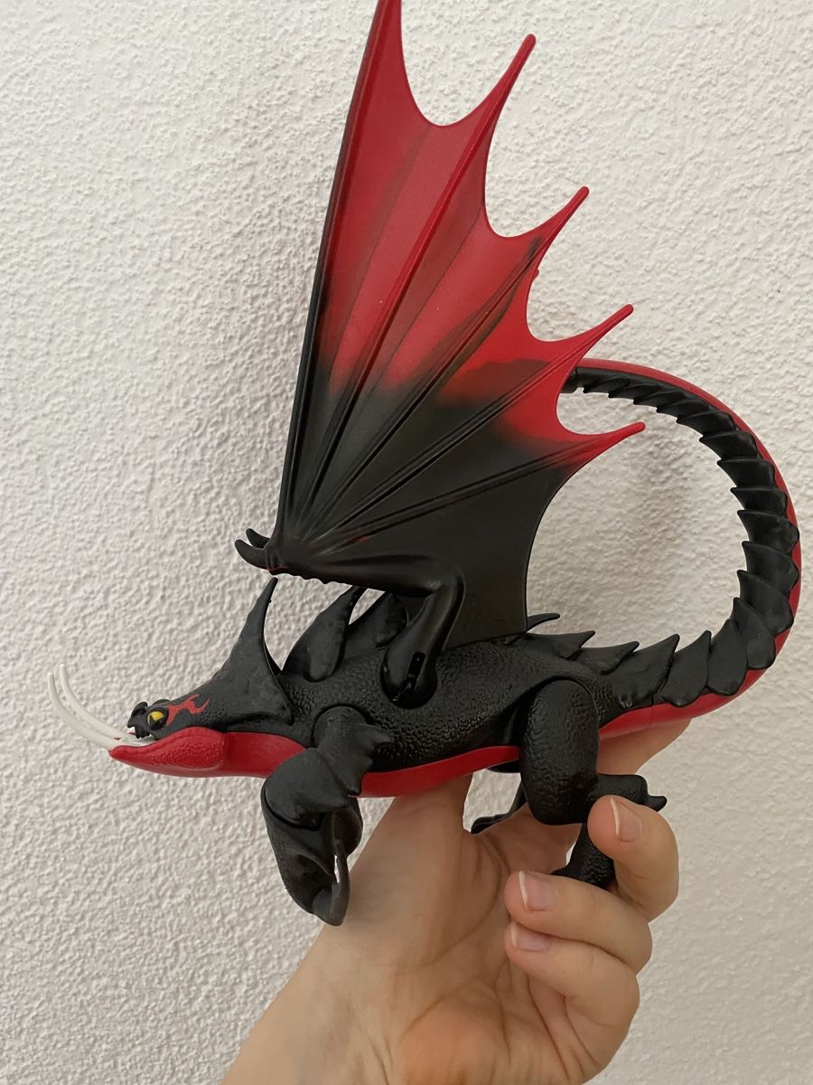 Giocattoli: Toothless Dragon Toy, How to Train Your Dragon – Usato da Avenches venduto da Pav_bohdana