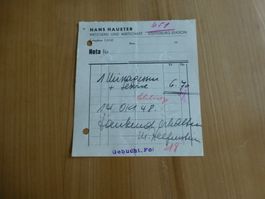 Steffisburg, Wirtsch. Steffisbur-Station, Hans Haueter, 1948