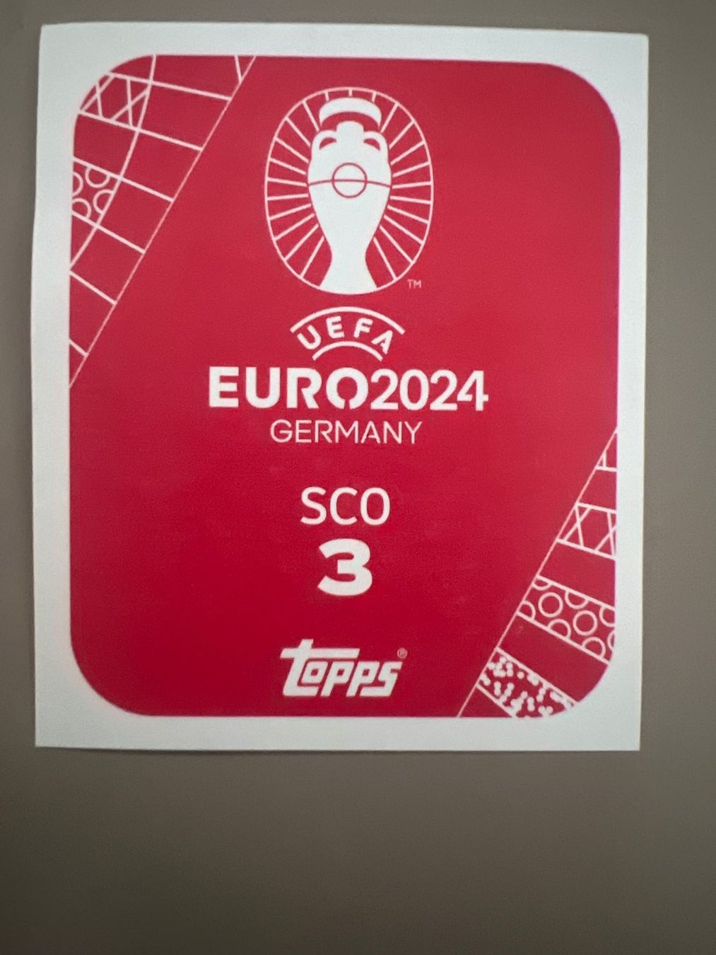 Carte collezionabili: Topps EM 2024 ROT Che Adams SCO 3 – Nuovo (secondo la descrizione) da Dietikon venduto da Emoruk 1