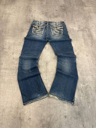 Vintage Miss Me Style Bootcut Low Waist Jeans (L)