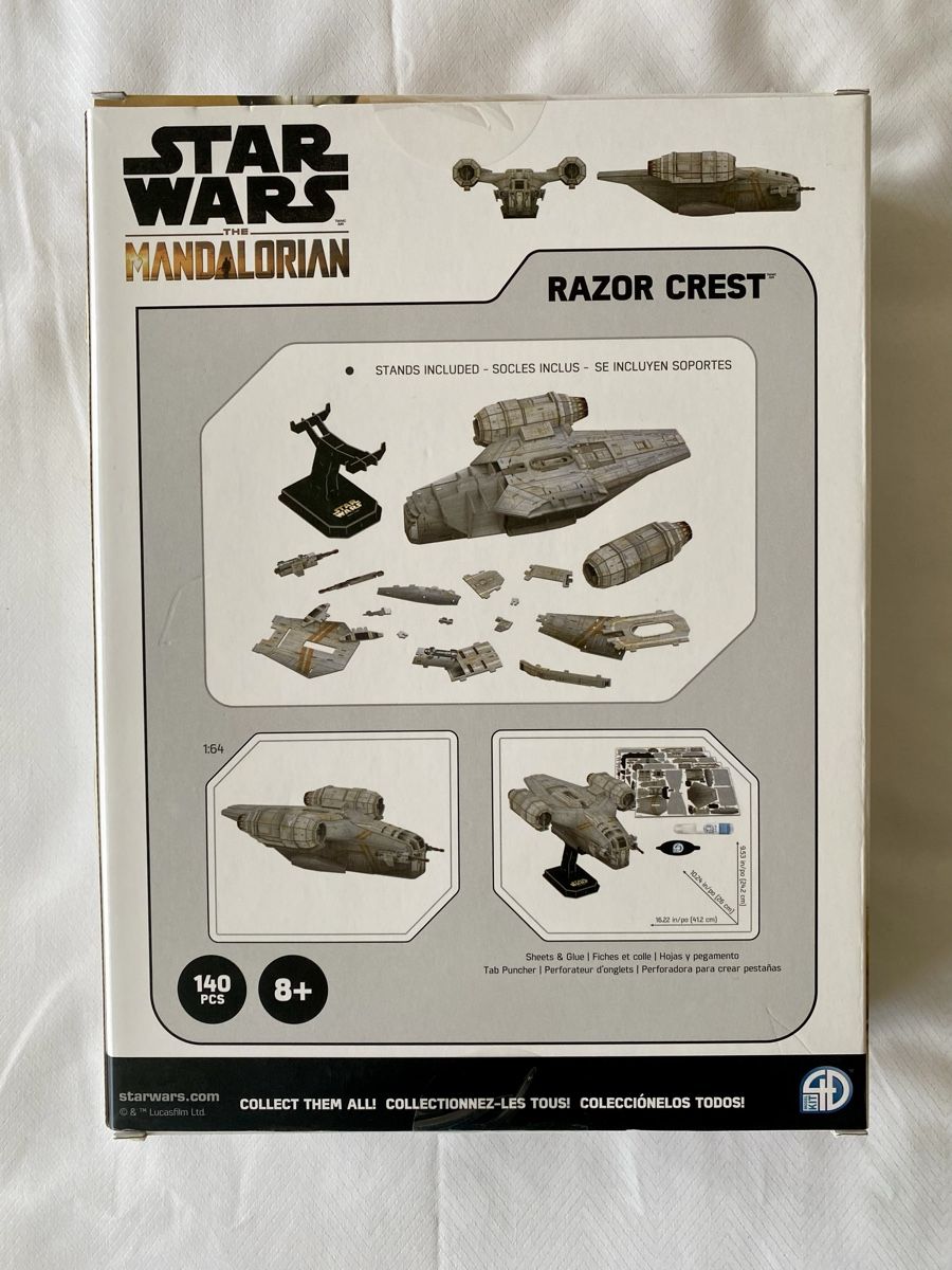 Star Wars Kit di modellismo & Modellini statici: Star Wars the Mandalorian Razor Crest Modell Kit – Nuovo e nell'imballaggio originale da Oberembrach venduto da theZaz 2