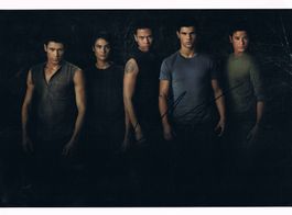 Chaske Spencer Twilight Autogramm signiert Foto 20x30cm