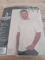 3er Pack Herren T-Shirt Baumwolle Rundhals Grösse M