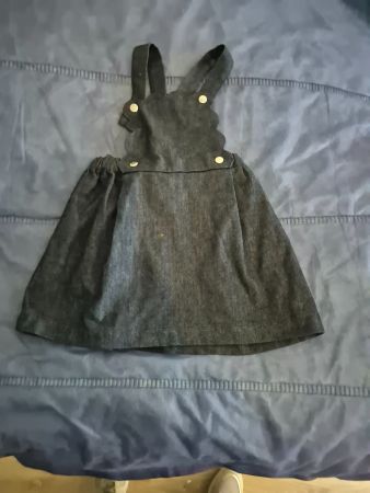 Süsses Jacadi  Jeans-Kleidchen Gr 24 Monate