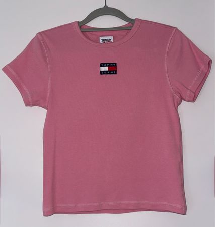 Tommy Jeans Rosa T-Shirt, Grösse S, Neuwertig! Sommer