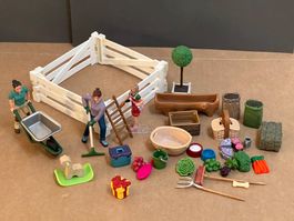 Schleich Zubehör für Pferdehof Bauernhof Reiterhof Mensch