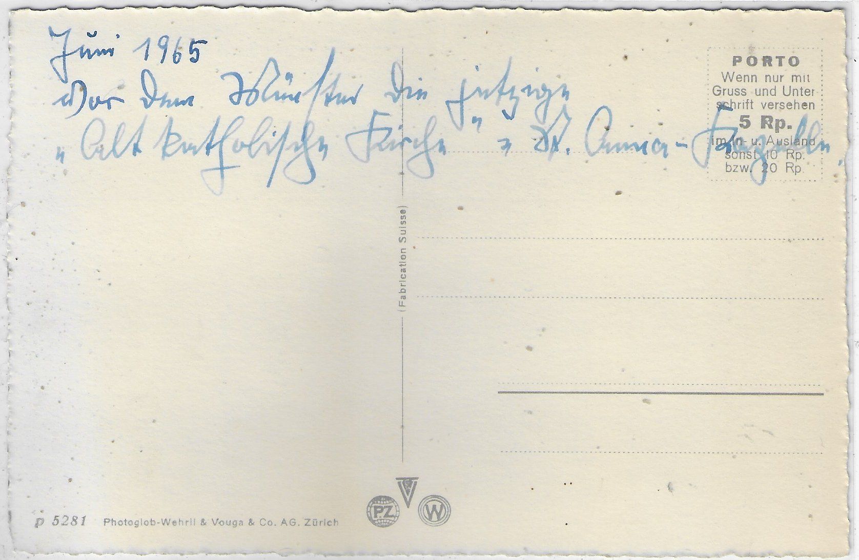 Cartoline postali: Schaffhauser Münster – Usato da Ettingen venduto da Kartenplanet 1