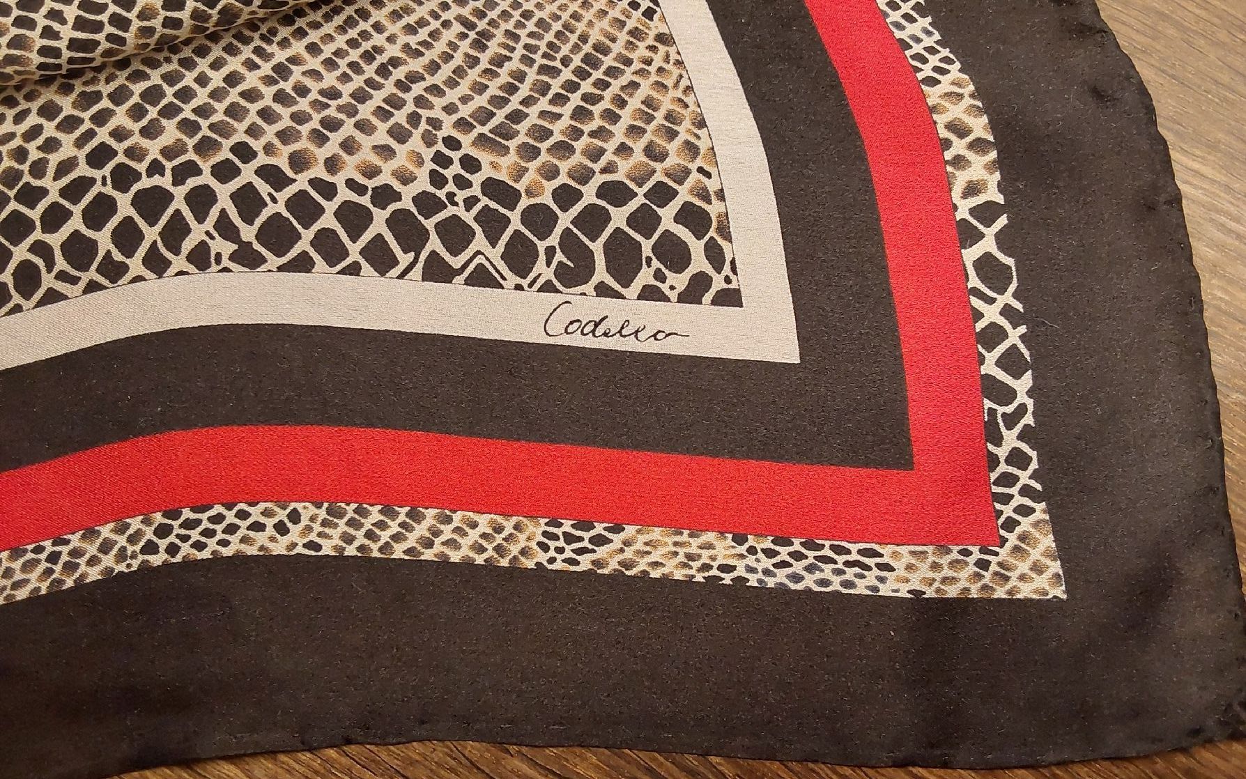 Codello Foulard & Sciarpe: Seidenfoulard quadratisch Codello – Nuovo (secondo la descrizione) da Köniz venduto da scopello12 2