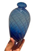 Wunderschöne Murano „Swirl“ Glasvase, 1950/60er!