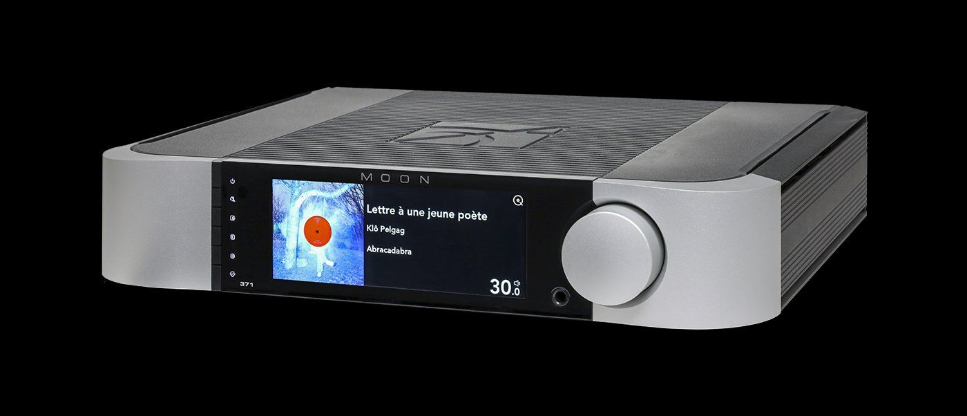 Amplificatori: MOON 371, silver/black – Nuovo e nell'imballaggio originale da Waedenswil venduto da Dundunba