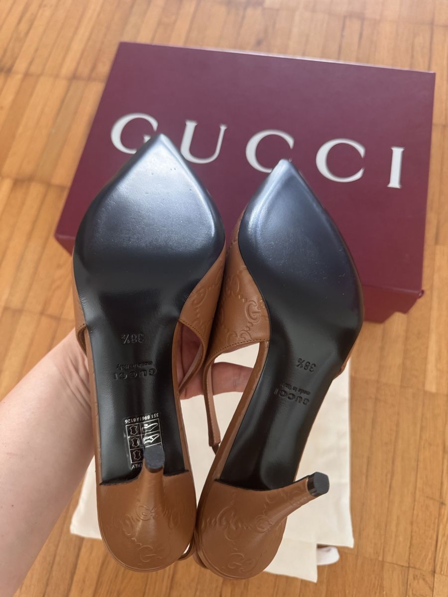 Gucci Scarpe da donna: Gucci horsebit slingback pump Schuhe Gr.38.5 – Nuovo e nell'imballaggio originale da Pfäffikon SZ venduto da EMMA0111 7