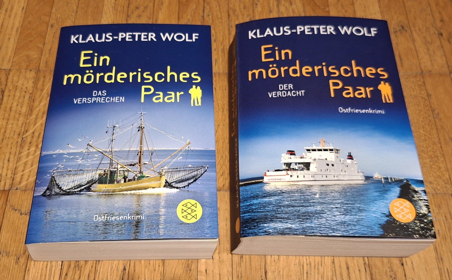 Bücher: Klaus-Peter Wolf: Ein mörderisches Paar, 2 Bände – Gebraucht aus Dietikon von Rabia