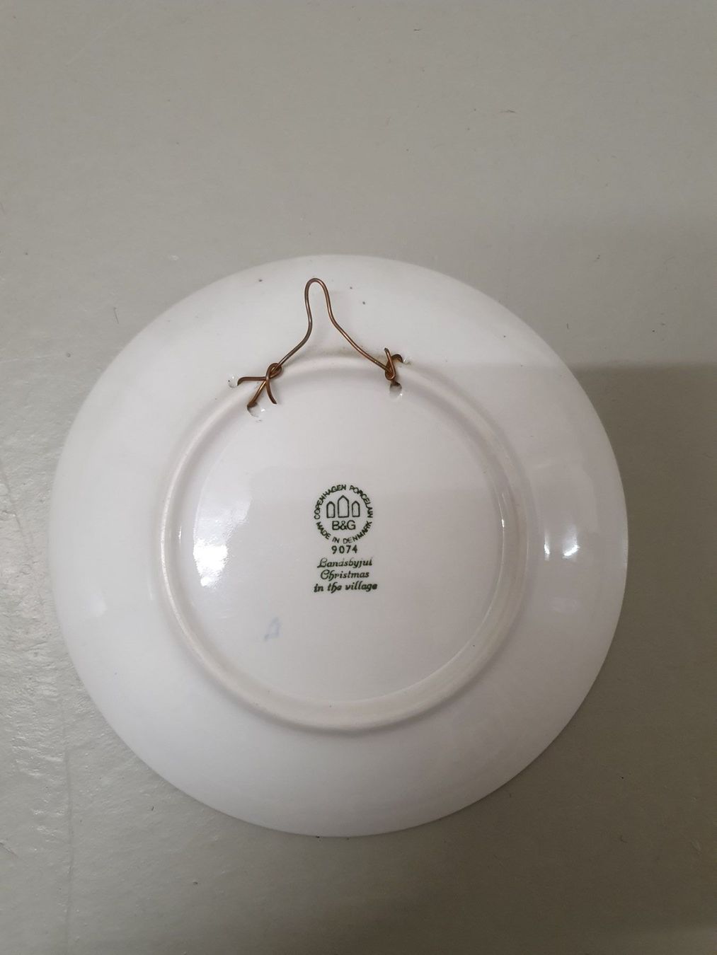 Royal Copenhagen Teller: Wandteller Royal Copenhagen Bing & Grønd – Neu (gemäss Beschreibung) aus Gossau SG von Platzhalter22 2
