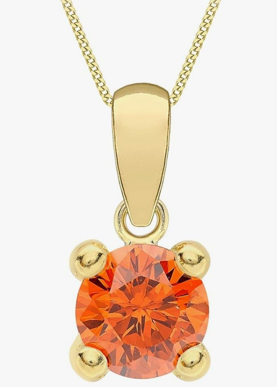 Catenine: Kette Ohrring Gold 9 Karat Geburtsstein – Nuovo e nell'imballaggio originale da Hemmental venduto da Zirconwelt 3