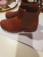 Timberland Brown Leather Chelsea Boots.
